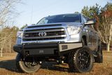 Fab Fours Black Steel Elite Front Bumpers For 2007-2013 Toyota Tundra — view 2 of 8