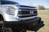 Fab Fours Black Steel Front Bumpers For 2014-2021 Toyota Tundra — view 2 of 8