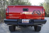 Fab Fours Black Steel Elite Rear Bumpers For 2014-2018 Chevrolet/GMC Silverado/Sierra 1500 & 2019 LD/LTD - CS14-U3150-1 — view 1 of 3