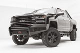 Fab Fours Black Steel Front Bumpers For 16-18 Chevrolet Silverado 1500 & 2019 LD — view 2 of 8