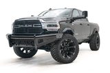 Fab Fours Black Steel Front Bumpers For 2019-2024 RAM 2500/3500 — view 2 of 8