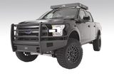 Fab Fours Black Steel Elite Front Bumpers For 2015-2017 Ford F-150 — view 5 of 6
