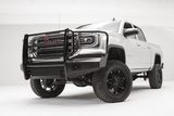 Fab Fours Black Steel Front Bumpers For 2016-2018 GMC Sierra 1500 — view 7 of 8