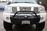 Fab Fours Winch Mount Front Bumpers For 2004-2015 Nissan Titan - NT04-N1750-1 — view 1 of 2