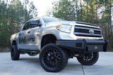Fab Fours Black Steel Elite Front Bumpers For 2007-2013 Toyota Tundra — view 1 of 8