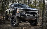 Fab Fours Premium Front Bumpers For 2003-2006 Chevrolet Silverado 2500/3500 & 2007 Classic - CH05-A1352-1 — view 3 of 4