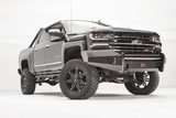Fab Fours Black Steel Front Bumpers For 16-18 Chevrolet Silverado 1500 & 2019 LD — view 3 of 8