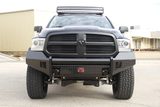 Fab Fours Black Steel Front Bumpers For 2009-2012 RAM 1500 — view 4 of 6