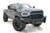Fab Fours Black Steel Front Bumpers For 2019-2024 RAM 2500/3500 — view 3 of 8
