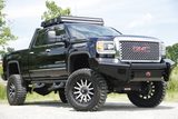 Fab Fours Black Steel Front Bumpers For 2015-2019 GMC Sierra 2500/3500 — view 2 of 8