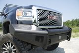 Fab Fours Black Steel Elite Front Bumpers For 2015-2019 GMC Sierra 2500/3500 — view 3 of 8