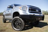 Fab Fours Black Steel Front Bumpers For 2014-2021 Toyota Tundra — view 1 of 8