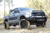 Fab Fours Black Steel Front Bumpers For 2014-2021 Toyota Tundra — view 5 of 8