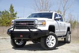 Fab Fours Black Steel Front Bumpers For 2007-2013 GMC Sierra 1500 — view 7 of 8