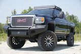Fab Fours Black Steel Elite Front Bumpers For 2015-2019 GMC Sierra 2500/3500 — view 4 of 8