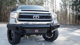 Fab Fours Black Steel Front Bumpers For 2007-2013 Toyota Tundra — view 2 of 8