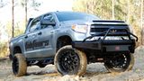 Fab Fours Black Steel Front Bumpers For 2007-2013 Toyota Tundra — view 6 of 8