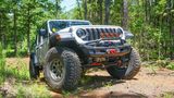 Fab Fours Ghost Stubby Winch Front Bumper — view 6 of 8