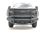 Fab Fours Black Steel Elite Front Bumpers For 2020-2023 Chevrolet Silverado 2500/3500 — view 5 of 7