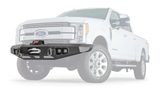 Warn Ascent Front Bumper For 2017-2022 Ford F-250/350/450 - 100918 — view 3 of 3