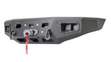 Warn Ascent HD Front Bumper For 2020-2023 Chevrolet Silverado 2500/3500 — view 2 of 5