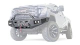 Warn Ascent HD Front Bumper For 2020-2023 GMC Sierra 2500/3500 — view 3 of 4