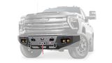 Warn Ascent HD Front Bumper For 2024-2026 Chevrolet Silverado 2500/3500 — view 4 of 6