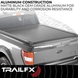 TrailFX RC1 Manual Retractable Tonneau Cover For 2015-2026 Ford F-150 6'7" Bed - TFX6004 — view 6 of 8