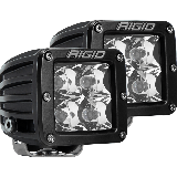 Rigid Industries D-Series Pro Spot Surface Mount Black Pair - 202213 — view 1 of 3