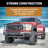 Ranch Hand Midnight Full Front Bumper For 2020-2023 GMC Sierra 2500/3500 - MFG201BM1 — view 3 of 3