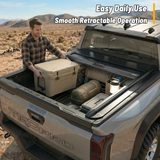 OPENROAD Manual Retractable Tonneau Cover For 2016-2023 Toyota Tacoma 5'1" Bed — view 7 of 8