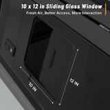 OPENROAD Sliding Glass Side Truck Cap For 2020-2026 Jeep Gladiator 5' Bed - PP2PL330031 — view 5 of 8