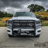 Westin HDX Winch Mount Grille Guard For 2010-2018 Dodge RAM 2500/3500 — view 2 of 6
