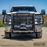Westin HDX Winch Mount Grille Guard For 2019-2026 Chevrolet Silverado 1500 — view 1 of 8