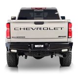 Westin HDX Bandit Rear Bumper For 19-26 GM Silverado/Sierra 1500 & 20-26 2500/3500 - 58-341185 — view 6 of 8