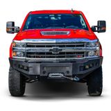 Westin Pro-Series Winch Mount Front Bumper For 16-18 Chevrolet Silverado 1500 (Incl. 2019 LD) - 58-411005 — view 1 of 8