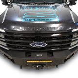 Westin Pro-Series Winch Mount Front Bumper For 2023-2026 Ford F-250/350/450 - 58-411305 — view 7 of 8