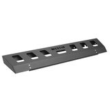 Westin WJ2 Front Bumper Skid Plate Textured Black — view 3 of 8
