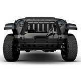 Westin WJ2 Front Bumper Skid Plate Textured Black — view 1 of 8