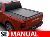 Tessera SE Manual Retractable Tonneau Bed Cover For 09-26 Dodge RAM 1500 5'7" Bed — view 1 of 8