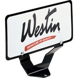 Westin Bull Bar License Plate Relocator - Black — view 2 of 3