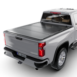 Worksport AL4 Flip-Up Hard Trifold Tonneau Cover For 07-18 Chevrolet/GMC Silverado/Sierra 1500 & 08-19 2500/3500 6'6" Bed - 4912360 — view 4 of 8