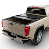 Worksport AL4 Flip-Up Hard Trifold Tonneau Cover For 07-18 Chevrolet/GMC Silverado/Sierra 1500 & 08-19 2500/3500 6'6" Bed - 4912360 — view 7 of 8