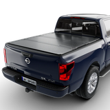 Worksport AL4 Flip-Up Hard Trifold Tonneau Cover For 2017-2024 Nissan Titan 5'7" Bed — view 4 of 8