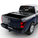 Worksport AL4 Flip-Up Hard Trifold Tonneau Cover For 2017-2024 Nissan Titan 5'7" Bed — view 3 of 8