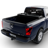 Worksport AL4 Flip-Up Hard Trifold Tonneau Cover For 2017-2024 Nissan Titan 5'7" Bed — view 2 of 8