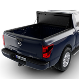 Worksport AL4 Flip-Up Hard Trifold Tonneau Cover For 2017-2024 Nissan Titan 5'7" Bed — view 1 of 8