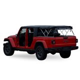 Fas-Top Traveler Sport | 2 in 1 Topper & Tonneau Cover For 2016-2023 Toyota Tacoma 6'2" Bed — view 8 of 8