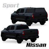Fas-Top Traveler Sport | 2 in 1 Topper & Tonneau Cover For 2022-2026 Nissan Frontier 6'1" Bed — view 1 of 8