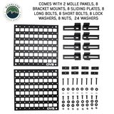 OVS Side Frame Molle Panels (Pair) For Expedition Truck Cap - EXP03 — view 6 of 8